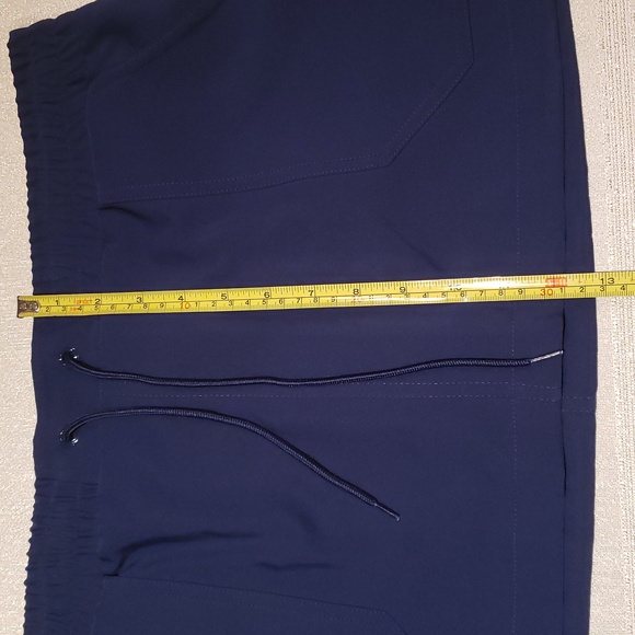 JAG New Solid Skirted Swim Boardshort with Built-in Brief NWT Navy Women's L - Picture 8 of 11